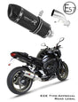 Yamaha FZ1 FAZER 1000 2006 - 2015 EU Approved Exhaust Silencer HP1 BLACK 20 m.