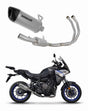 Yamaha Tracer 7 / GT 2020 - 2024 Full Exhaust System Collector Silencer Titanium HP6 + dB killer 20 m.