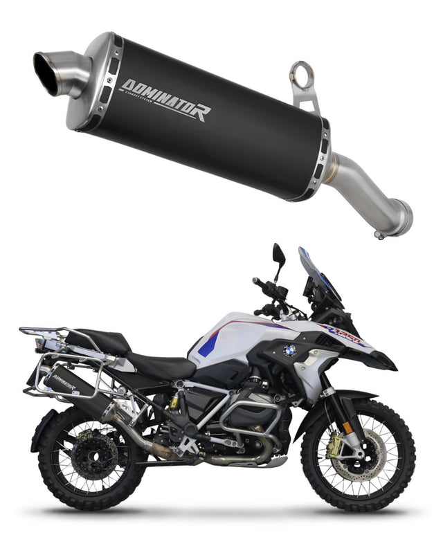 BMW R1200GS 2013 - 2018 EU Approved Exhaust Silencer BLACK P7 20 m.