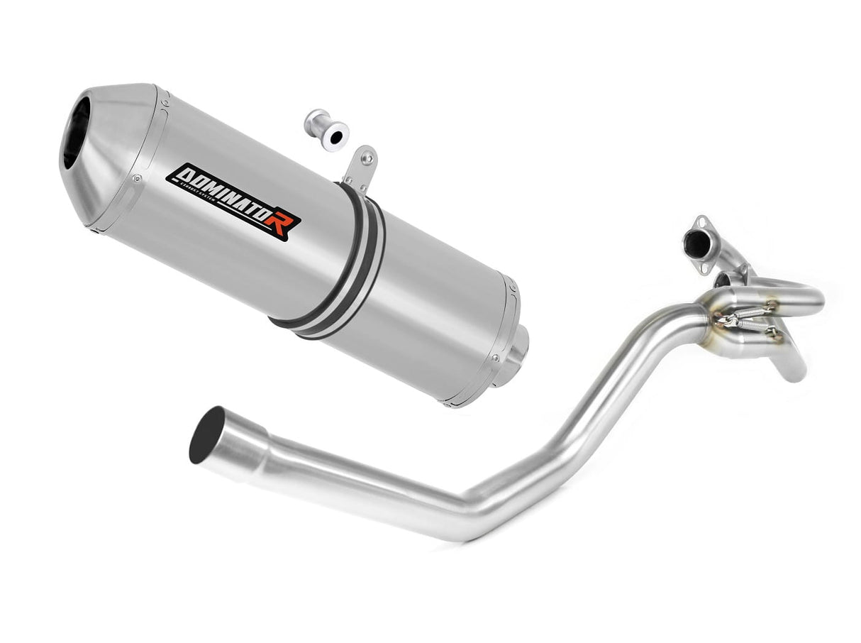 Yamaha XT 660 X 2004-2016 side manifold 2 in 1 Exhaust Silencer Muffler OVR + dB killer 20 m.