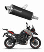 Benelli TRK 702 / TRK 702X 2023 - 2024 Exhaust Silencer Muffler P7 BLACK + dB killer 20 m.