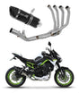 Kawasaki Z 900 A2 2017 - 2019 Full Exhaust System Collector Silencer HP6 BLACK + dB killer 20 m.