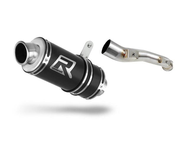 Husqvarna NORDEN 901 2022 - 2024 Exhaust Silencer Muffler GP1 BLACK + dB killer 20 m.