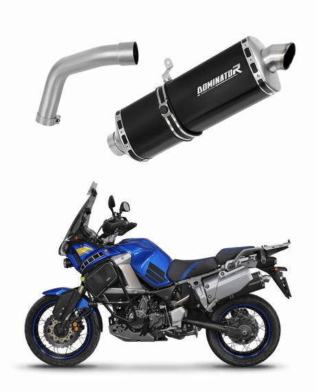 Yamaha XT 1200Z Super Tenere 2010 - 2016 Exhaust Silencer Muffler P7 BLACK + dB killer 20 m.