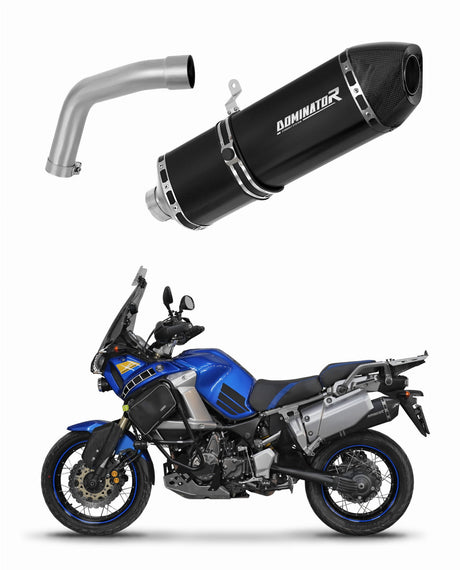 Yamaha XT 1200Z Super Tenere 2010 - 2016 Exhaust Silencer Muffler HP7 BLACK + dB killer 20 m.