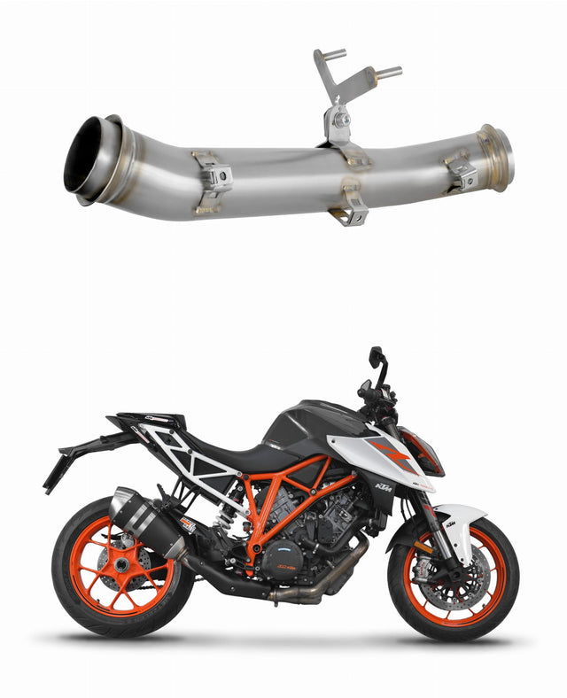 1290 SUPER DUKE / R Exhaust Cat Eliminator DECAT 2017 - 2019 20 m.