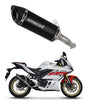 Yamaha YZF-R3 2019 - 2024 Exhaust Silencer Muffler HP8 BLACK + dB killer medium 20 m.