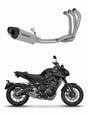Yamaha MT-09 2017 - 2020 Full Exhaust System Collector Silencer Titanium HP8 + dB killer 20 m.