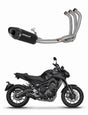 Yamaha MT-09 2017 - 2020 Full Exhaust System Collector Silencer HP8 BLACK + dB killer 20 m.