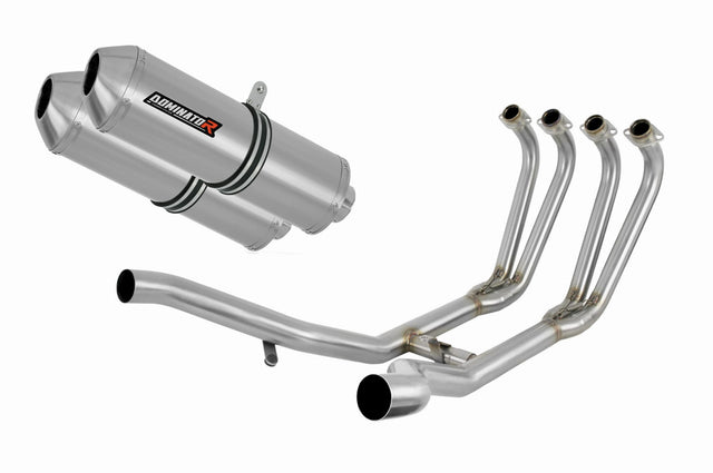 Yamaha XJ 900 Diversion 1994 - 2003 Full Exhaust System Collector Silencer OVR + dB killer 19 m.