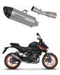 KTM 390 Duke 2024 Exhaust Silencer Muffler Titanium HP8 + dB killer 20 m.
