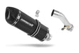 Honda NC 700 / 750 X 2012 - 2020 Exhaust Silencer Muffler HP1 BLACK + dB killer 20 m.
