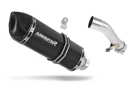 Honda NC 700 / 750 X 2012 - 2020 Exhaust Silencer Muffler HP1 BLACK + dB killer 20 m.