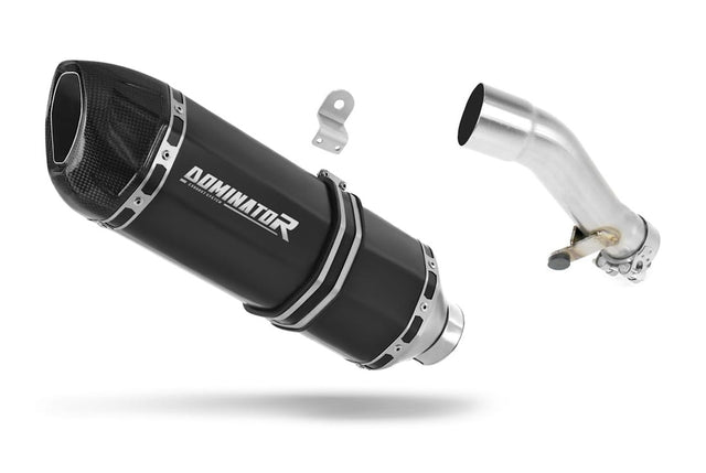 Honda NC 700 / 750 X 2012 - 2020 Exhaust Silencer Muffler HP1 BLACK + dB killer 20 m.