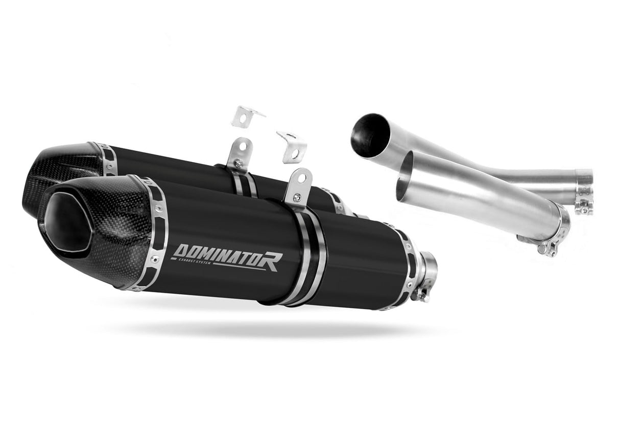Yamaha YZF R1 1000 RN22 2009 - 2011 Exhaust Silencer Muffler HP1 BLACK + dB killer 20 m.