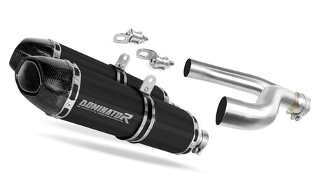 Aprilia SMV DORSODURO 750 2008 - 2016 Exhaust Silencer Muffler HP1 BLACK + dB killer 20 m.