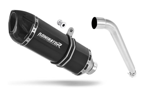 Honda XL 125 V VARADERO 2007 - 2012 Exhaust Silencer Muffler HP1 BLACK + dB killer 20 m.