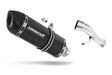 Honda CB 500 1993 - 2003 Exhaust Silencer Muffler HP1 BLACK + dB killer 19 m.