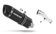 Honda CBF 500 2004 - 2005 Exhaust Silencer Muffler HP1 BLACK + dB killer 20 m.
