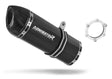 Hyosung GT 650 Exhaust Silencer Muffler HP1 BLACK + dB killer