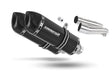 Moto Guzzi BREVA ie 750 2003 - 2009 Exhaust Silencer Muffler HP1 BLACK + dB killer 20 m.