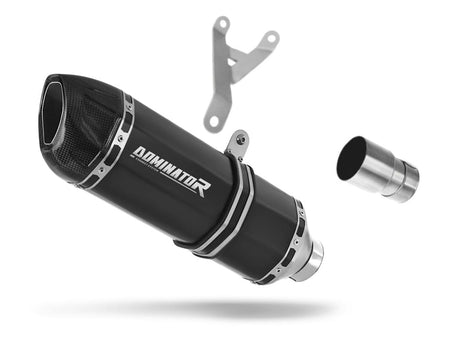 Piaggio MP3 500 Exhaust Silencer Muffler HP1 BLACK + dB killer