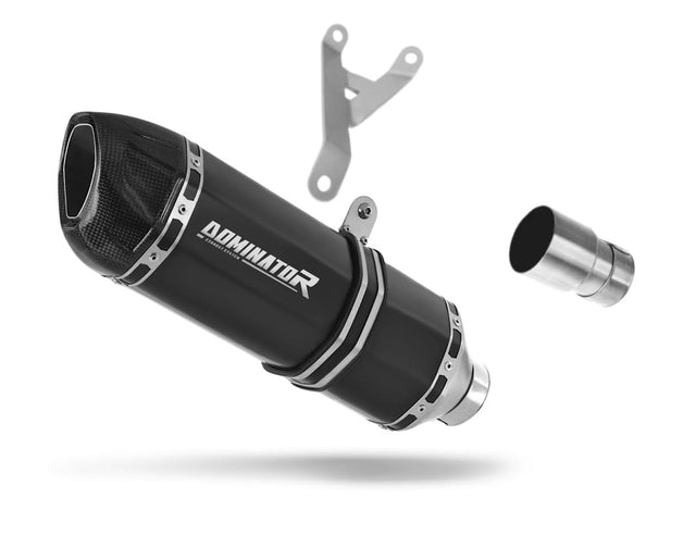 Piaggio MP3 500 Exhaust Silencer Muffler HP1 BLACK + dB killer