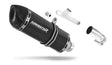 Suzuki GSF BANDIT 400 1991 - 1995 Exhaust Silencer Muffler HP1 BLACK + dB killer 19 m.