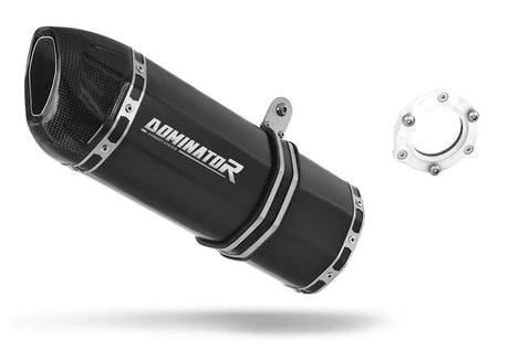 Suzuki GSXR 600 SRAD 1997 - 2000 Exhaust Silencer Muffler HP1 BLACK + dB killer 19 m.
