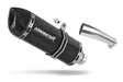 Suzuki SV 650 S 1999 - 2002 Exhaust Silencer Muffler HP1 BLACK + dB killer 19 m.