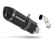 Yamaha YBR 250 Exhaust Silencer Muffler HP1 BLACK + dB killer