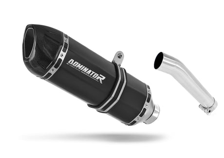 Yamaha FZS FAZER 600 1998 - 2003 Exhaust Silencer Muffler HP1 BLACK + dB killer 19 m.