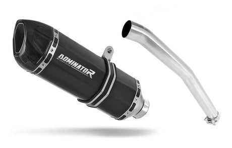 Yamaha YZF R6 1999 - 2002 Exhaust Silencer Muffler HP1 BLACK + dB killer 19 m.