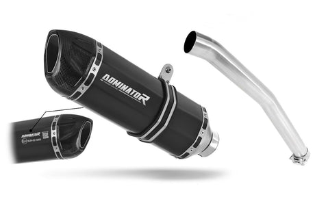 Yamaha YZF R6 1999 - 2002 EU Approved Exhaust Silencer HP1 BLACK 19 m.