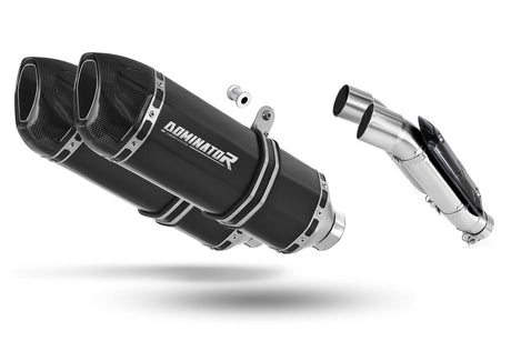 Yamaha TRX 850 1995 - 2000 Exhaust Silencer Muffler HP1 BLACK + dB killer 19 m.