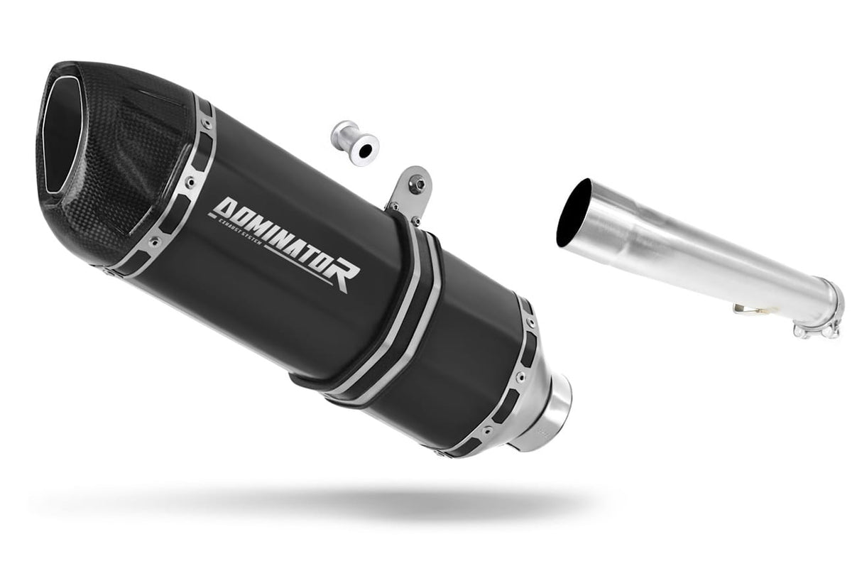 Yamaha FZS FAZER 1000 2001 - 2005 Exhaust Silencer Muffler HP1 BLACK + dB killer 20 m.