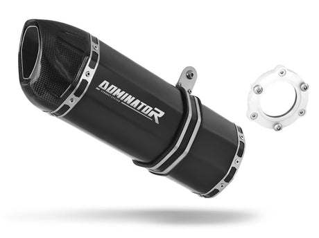 Yamaha YZF 1000 R Thunderace 1996 - 2003 Exhaust Silencer Muffler HP1 BLACK + dB killer 19 m.