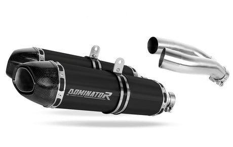 Yamaha YZF R1 1000 RN12 2004 - 2006 Exhaust Silencer Muffler HP1 BLACK + dB killer 20 m.