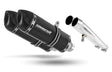 Yamaha FJ 1100 Exhaust Silencer Muffler HP1 BLACK + dB killer