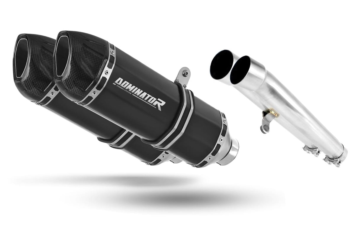 Yamaha FJ 1100 Exhaust Silencer Muffler HP1 BLACK + dB killer