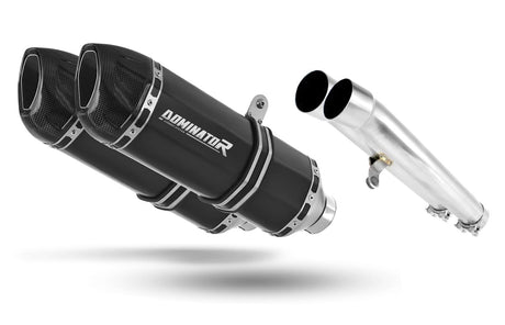 Yamaha FJ 1100 Exhaust Silencer Muffler HP1 BLACK + dB killer
