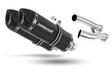 Yamaha XJR 1300 1999 - 2006 Exhaust Silencer Muffler HP1 BLACK + dB killer 19 m.