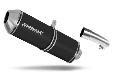 Bajaj Dominar 400 2016 - 2018 Exhaust Silencer Muffler OVR BLACK + dB killer 20 m.