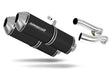 Yamaha XJR 1200 1995 - 1998 Exhaust Silencer Muffler OVR BLACK + dB killer 19 m.