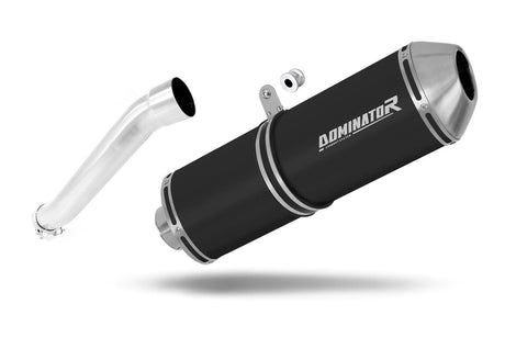 Yamaha XT 660 Z TENERE 2008 - 2016 Exhaust Silencer Muffler OVR BLACK + dB killer 20 m.