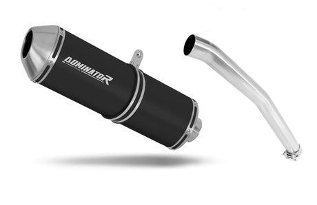 Yamaha YZF R6 1999 - 2002 Exhaust Silencer Muffler OVR BLACK + dB killer 19 m.