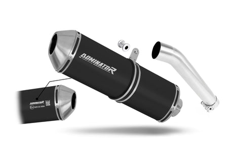 Yamaha YZF 600 R Thundercat 1996 - 2006 EU Approved Exhaust Silencer OVR BLACK 19 m.