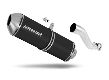 Yamaha XT 600 TENERE 1987 - 1989 Exhaust Silencer Muffler OVR BLACK + dB killer 19 m.
