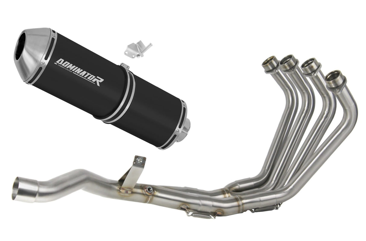 Yamaha XJ 6N S F 2009 - 2016 Full Exhaust System Collector Silencer OVR BLACK + dB killer 20 m.