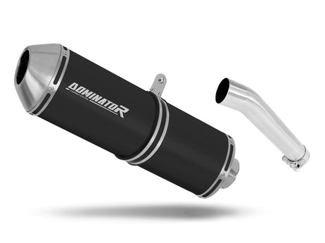Yamaha FZS FAZER 600 1998 - 2003 Exhaust Silencer Muffler OVR BLACK + dB killer 19 m.